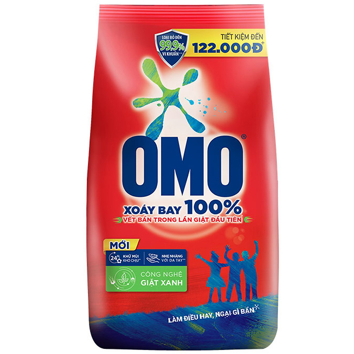 BỘT GIẶT OMO ĐỎ 6KG – LanChi Mart