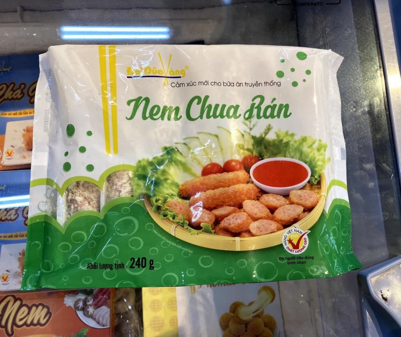 NEM CHUA RÁN ĐÔI ĐŨA VÀNG 240G – LanChi Mart